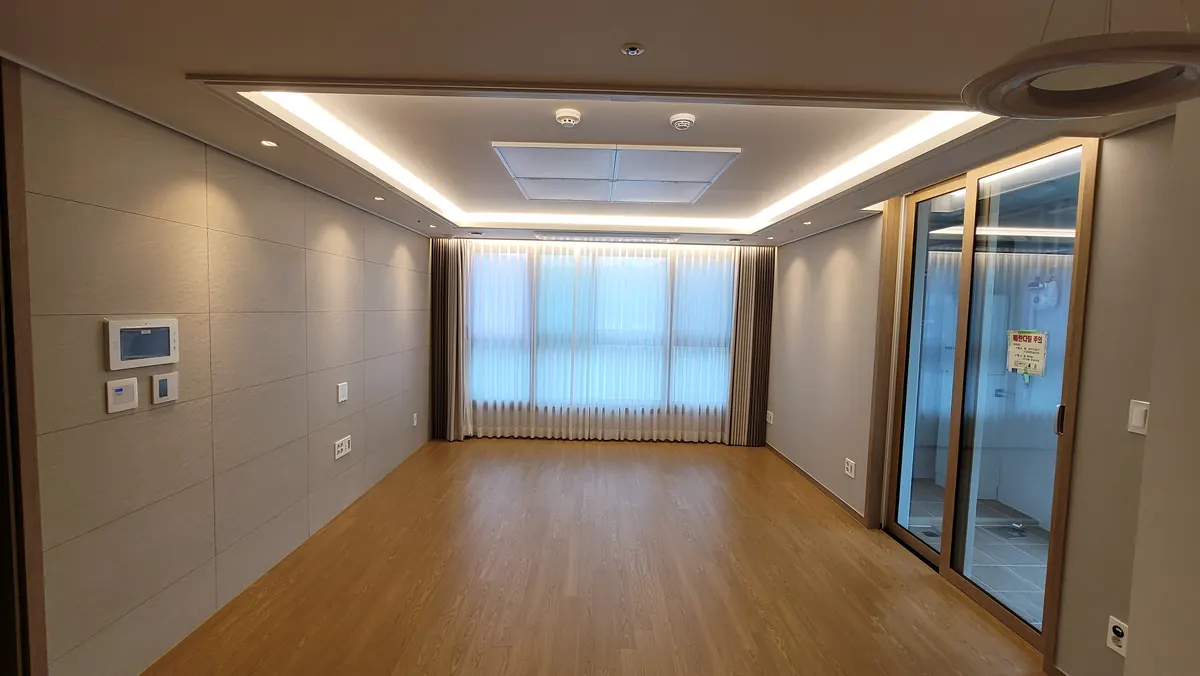 광명아크포레자이위브 거실 간접조명