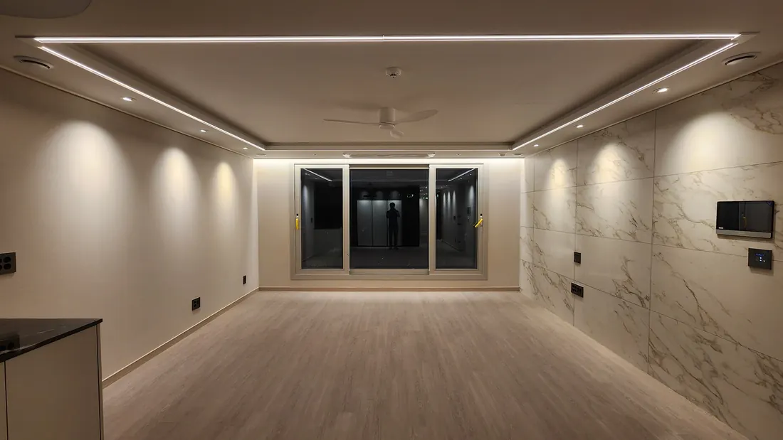 올림픽파크포레온 기록 24 거실