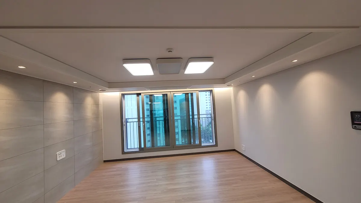 의정부더샵파크에비뉴 거실 간접조명