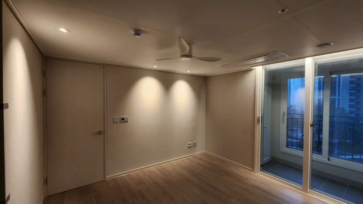 부평그랑자이 침실 간접조명