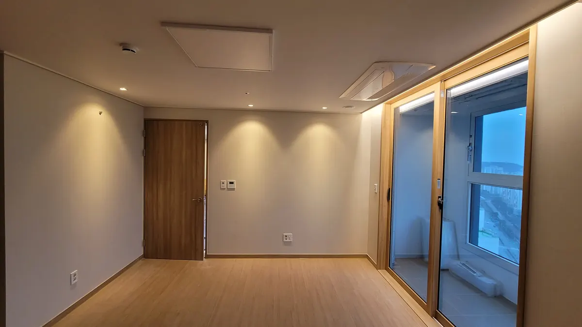 메트로타워예미지 침실 간접조명